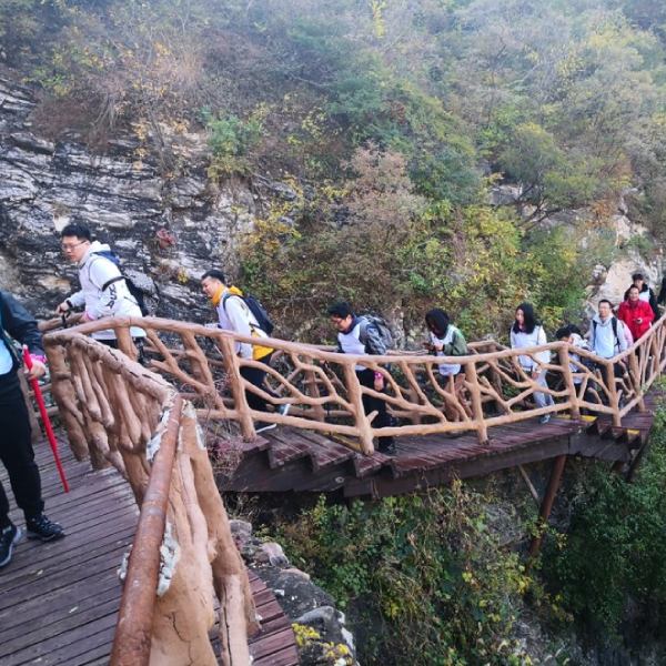 《特价》踏青赏春神堂峪栈道一日徒步活动